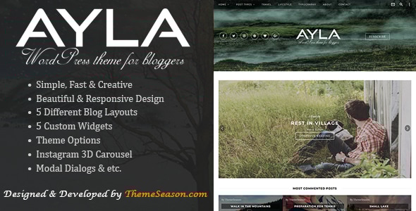 Ayla - Responsive WordPress Blog Theme Logo